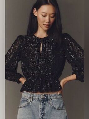 PAIGE Vilma Long-Sleeve Blouse